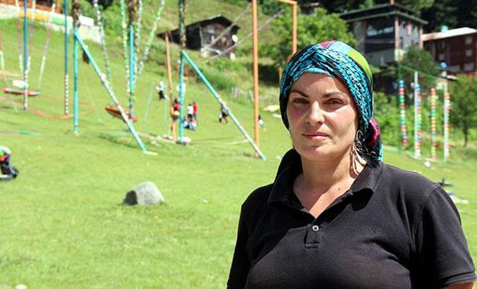 Ayder'de salıncakların sökümüne başlandı