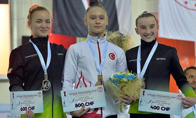 Artistik Cimnastik Dünya Kupası'nda şampiyon Türkiye