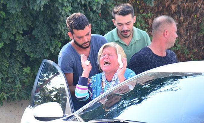 Yeğeni kazada ölen kadın gözyaşlarına boğuldu