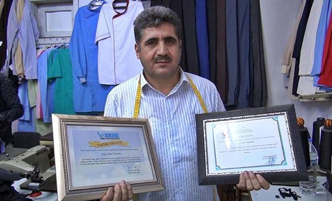 Muşlu terzi, 58 kişiye sigara bıraktırdı