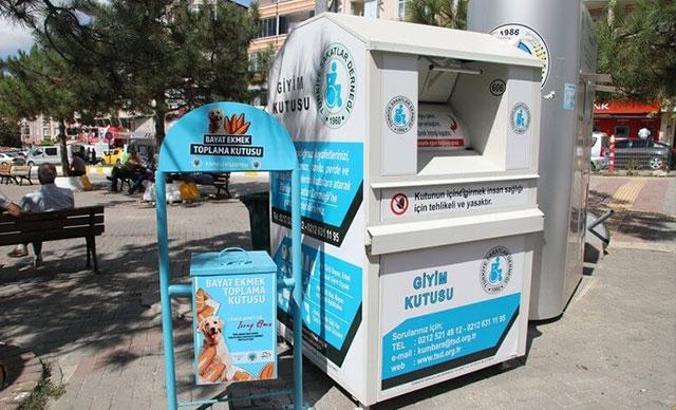 Tekirdağ'da israfa karşı bayat ekmek kutusu