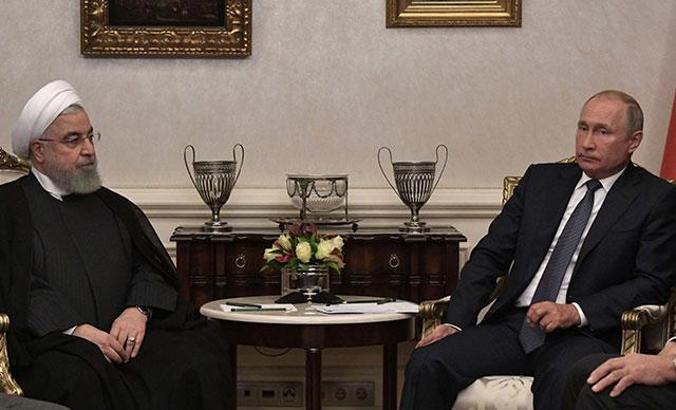 Putin, Ruhani ile Ankara'da görüştü