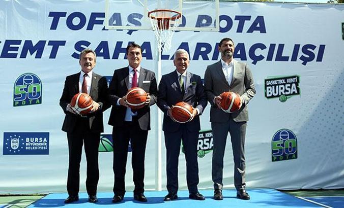 TOFAŞ Spor Kulübü'nün '50 Pota' projesi hayata geçirildi