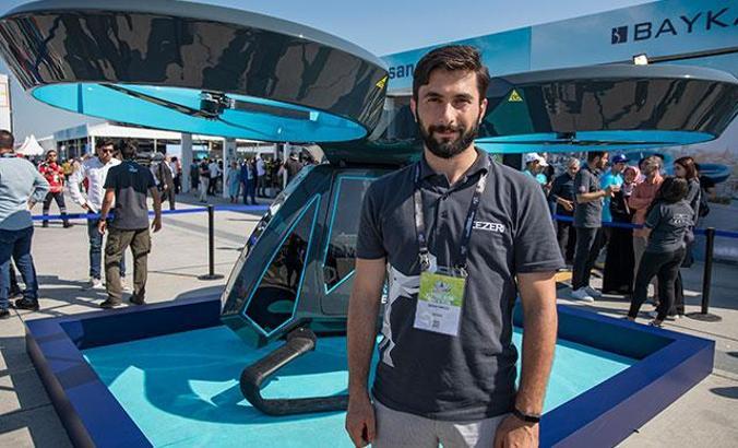 Uçan araba ''Cezeri '' görücüye çıktı