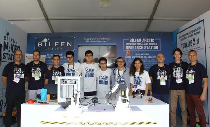 Bilfen öğrencileri projelerini TEKNOFEST’te tanıtıyor