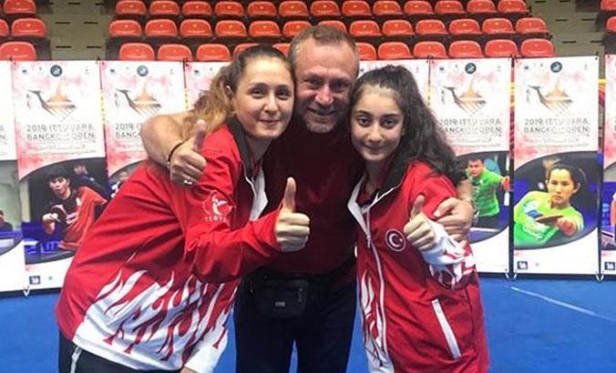 Özel sporcu Ebru Acer, Masa Tenisi Avrupa Şampiyonası'nda finalde