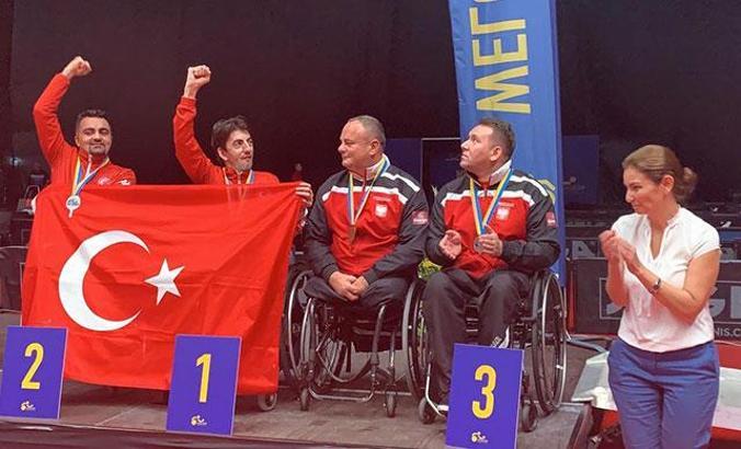 Millilerden, Para Masa Tenisi Avrupa Şampiyonası'nda 7 madalya