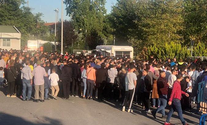 Atatürk Havalimanı metro istasyonunda TEKNOFEST yoğunluğu