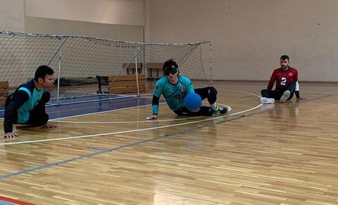 Goalball Erkek Milli Takımı, Avrupa Şampiyonası hazırlıklarını sürdürüyor