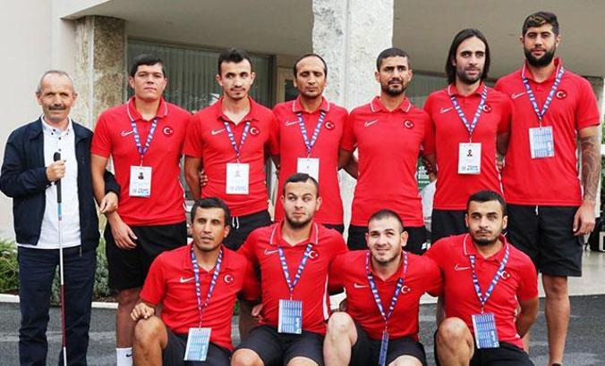 Görme Engelliler Futbol Milli Takımı, Avrupa dördüncüsü