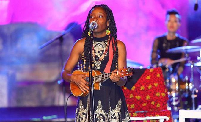 Side Antik Tiyatro'da konser veren Iyeoka: Çok etkilendim