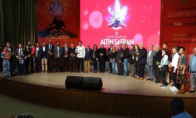 Altın Safran Belgesel Film Festivali'nde ödüller sahiplerini buldu