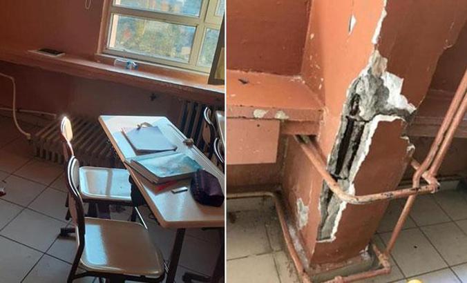 51 yıllık Vefa Poyraz Anadolu Lisesi depremde ağır hasar gören okullar arasında