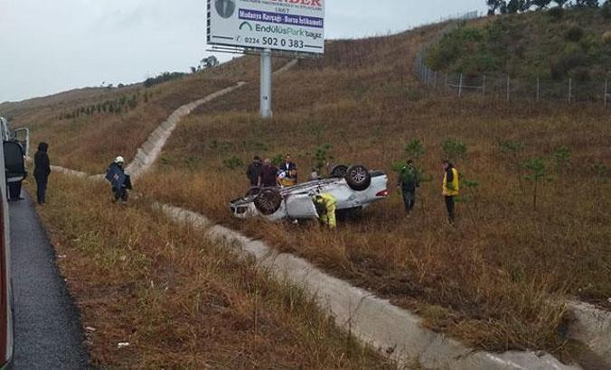 VakıfBank Spor Kulübü personeli kaza yaptı: 3 yaralı