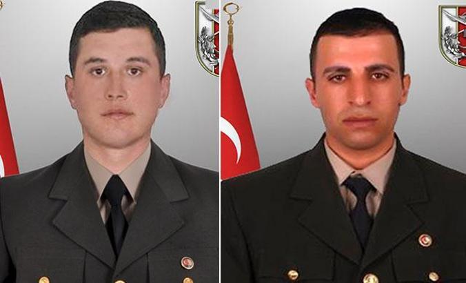 Azez'de TSK üssüne havanlı saldırı: 2 şehit, 3 yaralı