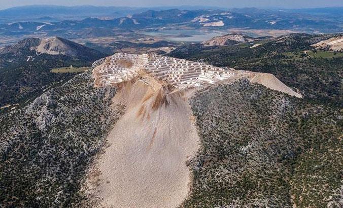 Mermer ocakları, habitattaki yaban hayvanlarını da yok ediyor