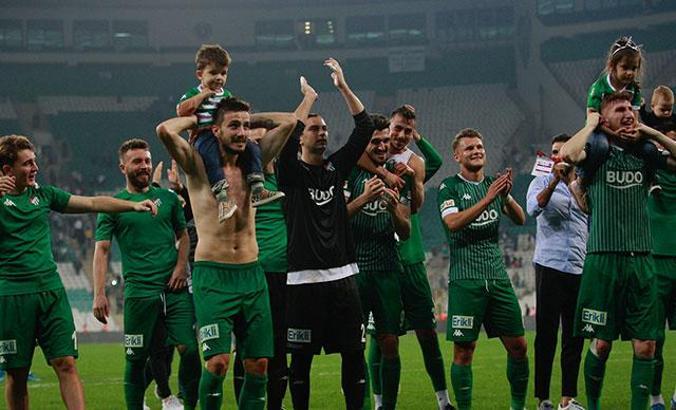 Bursaspor'dan 17 maç sonra geri dönüş