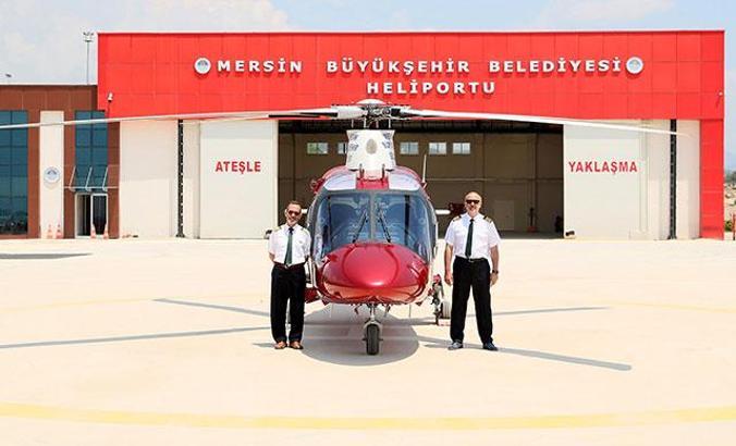 Belediyeden satılık helikopter