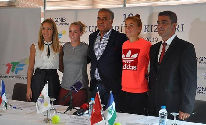 Cumhuriyet Kızları Uluslararası Tenis Turnuvası'nda 19'uncu yıl heyecanı