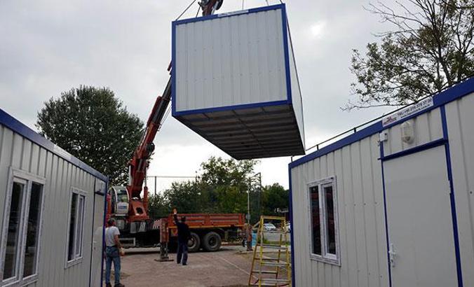 'Konteyner veteriner fakültesi hastanesi'nin açılışı ertelendi