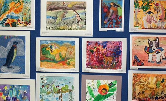 6 ülkeden 200 çocuk Nesimi’yi resmetti