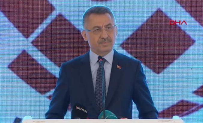 Fuat Oktay: Fırat'ın doğusunda 120 kilometrelik alan kontrolümüz altında