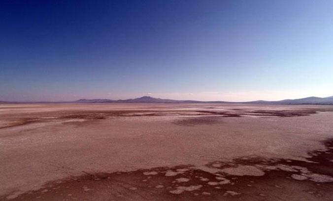 Seyfe Gölü'nde kuraklık tehlikesi