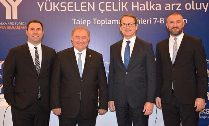 Yükselen Çelik halka arzında talep toplama 7-8 Kasım'da