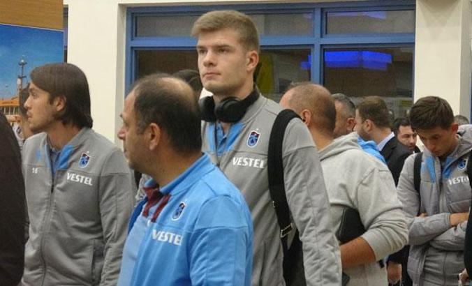 Trabzonspor, Krasnodar maçının ardından yurda döndü