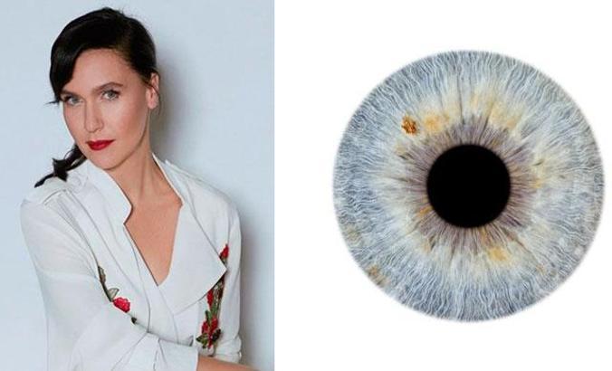 Parmak izinin rakibi gözün iris tabakası fotoğrafla sanata dönüşüyor