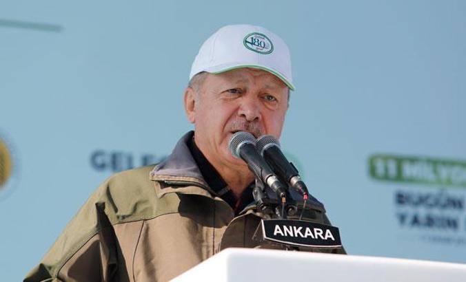 Cumhurbaşkanı Erdoğan: Onlar yaktılar, biz diktik