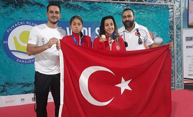 Altın kız Şevval'e Bosna'da 3 madalya