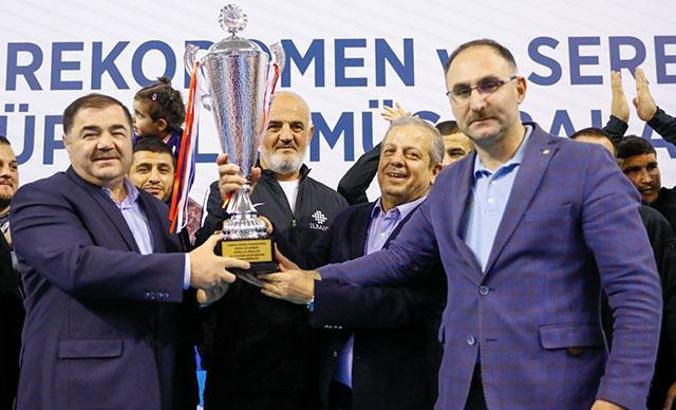Serbest Güreş Süper Ligi’nde şampiyon Ankara İlbank Spor Kulübü oldu