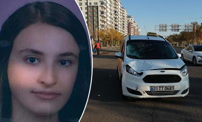 Taksinin çarptığı Ezgi, yaşamını yitirdi