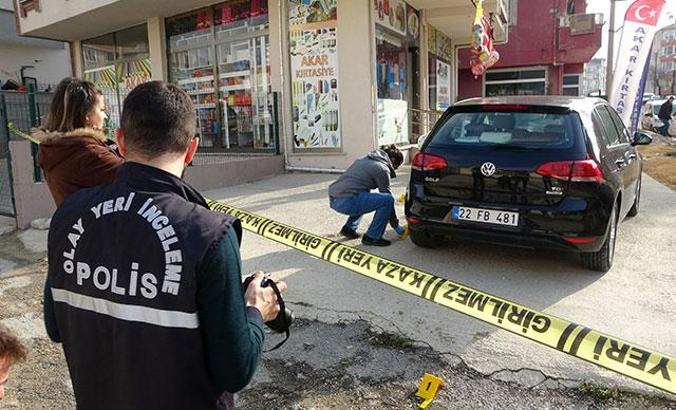 Keşan'da yerel gazeteye silahlı saldırı