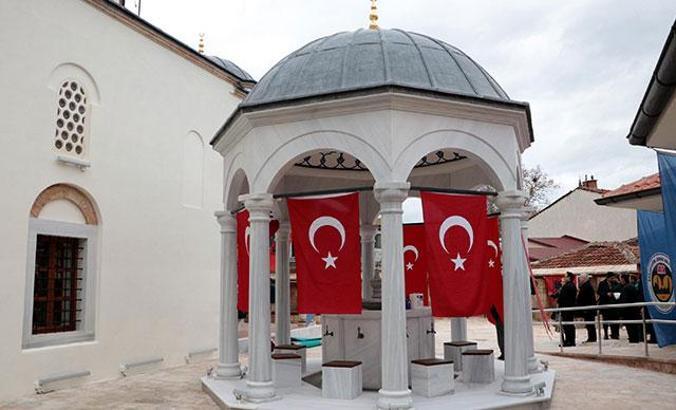 Türkiye'nin restore ettirdiği Makedonya'daki cami, törenle açıldı