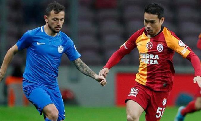 Galatasaray, sahasında Tuzlaspor'a 2-0 mağlup oldu