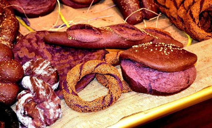 Malatya'da üretilen 'mor ekmek' ilgi görüyor