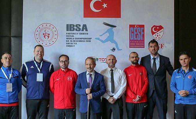 Görme Engelli Futsal Milli Takımı'nın hedefi dünya şampiyonluğu