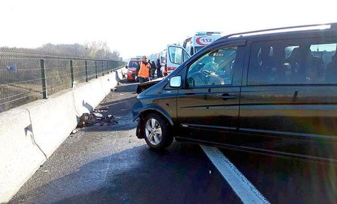 Demirtaş'ı ziyarete giden ailesi kaza geçirdi: 8 yaralı