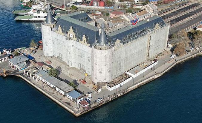 Haydarpaşa Garı'nda restorasyon çalışmalarının bütün incelikleri