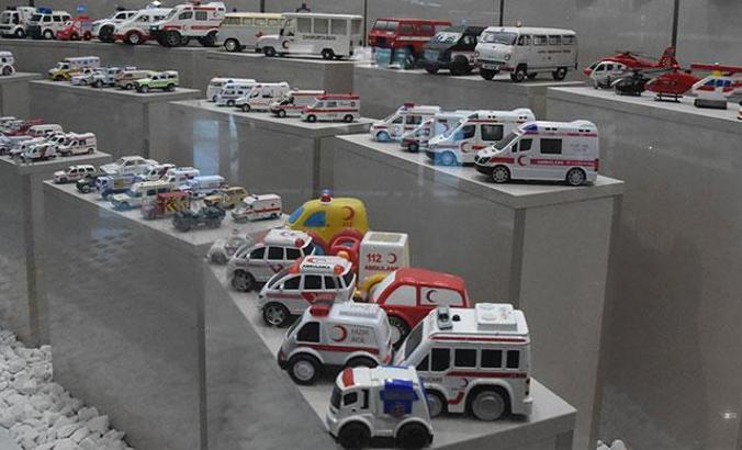 Türkiye’nin tek 'Oyuncak Ambulans Müzesi' ilgi görüyor