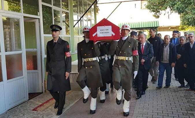 Kore gazisi, son yolculuğuna uğurlandı