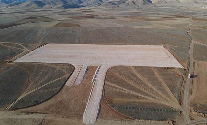 Gümüşhane- Bayburt Havalimanı'nın altyapı inşaatı tamamlandı