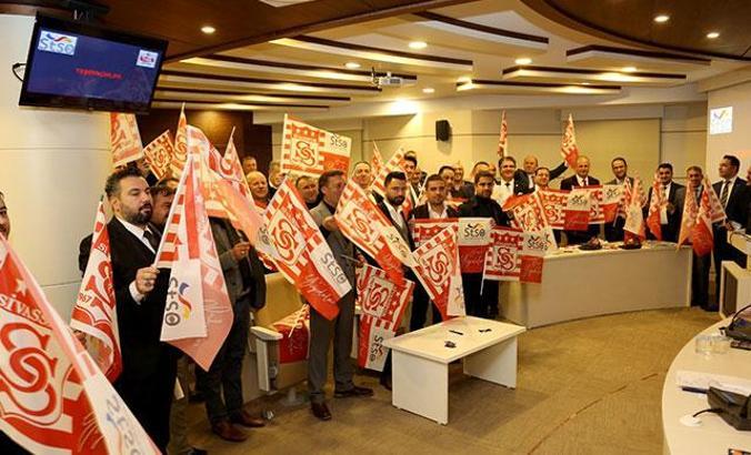 STSO, 5858 adet Sivasspor bayrağı dağıtacak