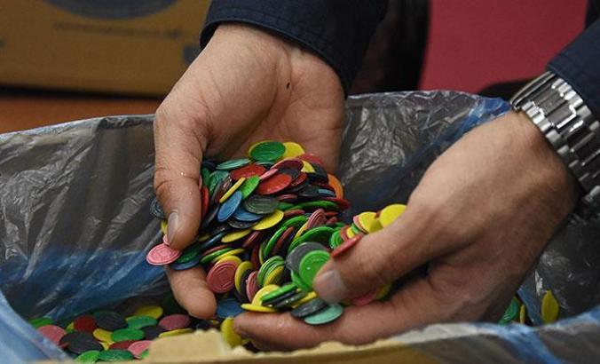 Sendika binasına tombala baskını: 101 kişiye işlem yapıldı