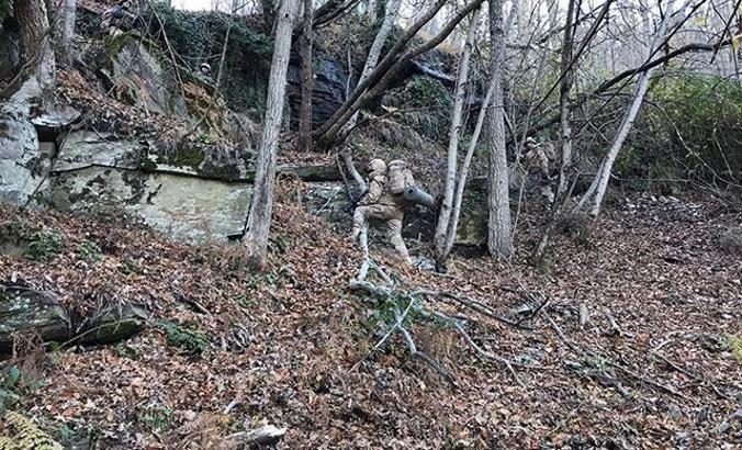 Amanoslar'da PKK'nın 6 katlı sığınağı bulundu