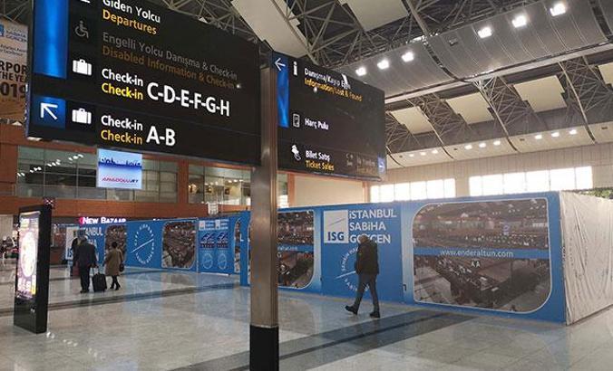 Sabiha Gökçen Havalimanı'na yeni check-in kontuarı
