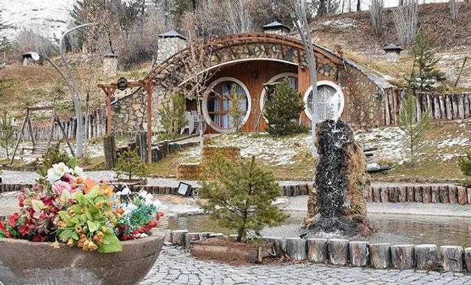 Sivas'ta yılbaşının gözdesi 'Hobbit' evleri