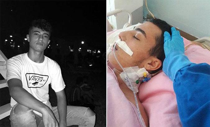 16 yaşındaki Cemal, 19 gündür yaşam savaşı veriyor